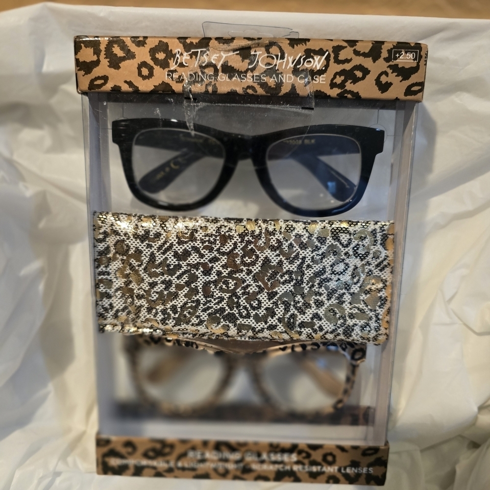 Leopard Print Glasses Set - Picture 4 of 4